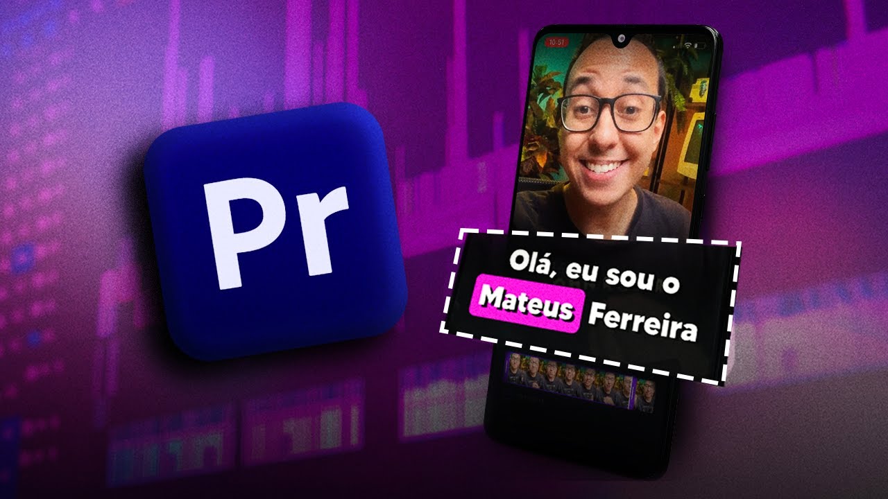 Como fazer LEGENDAS ANIMADAS no PREMIERE