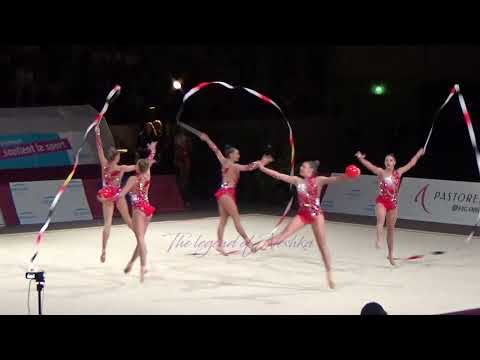SPAIN 3 ribbons 2 balls - 2023 Grand Prix Thiais EF