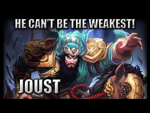 Guan Yu Support Build "Is he the Weakest God!" - Joust, SMITE Season 3
