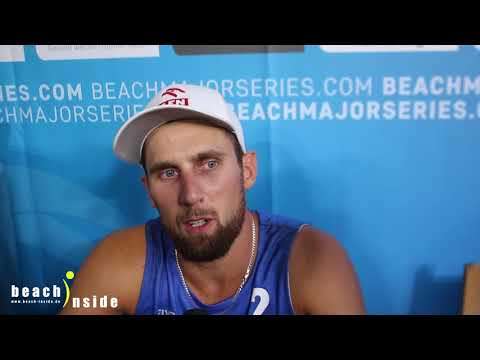 Grzegorz Fijalek after he and Bryl goes to #Hamburgfinals Semis vs. Kantor / Losiak