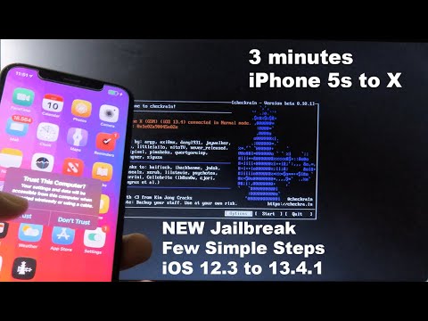 NEW Jailbreak iOS 12.3-13.4.1 Few Simple Steps (Windows USER)