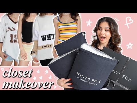 UPGRADING MY CLOSET - Featuring White Fox 🤍