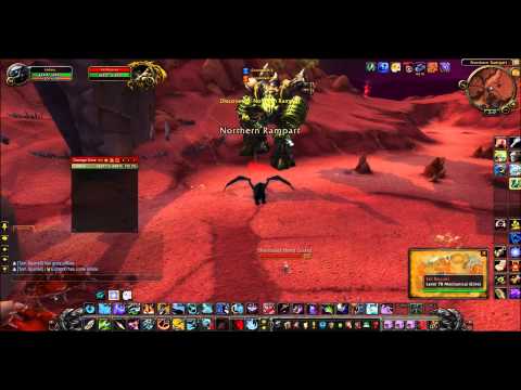 World Of Warcraft - Killing A Fel Reaver For The Sake Of It