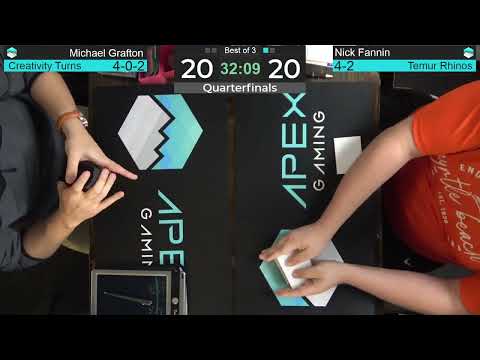 Creativity Turns vs Temur Rhinos | Modern 1K | Quarterfinals