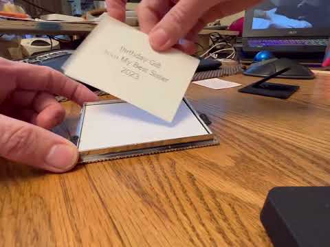 How I framed my 1924 Queen Wilhelmina 6 cent Netherland (Nederland) stamp