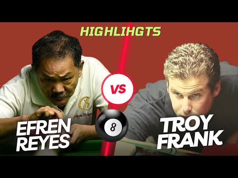 🔥 TROY FRANK vs EFREN “THE MAGICIAN” REYES – Race to 7 – The 1999 Derby City Classic 🏆 Highlight