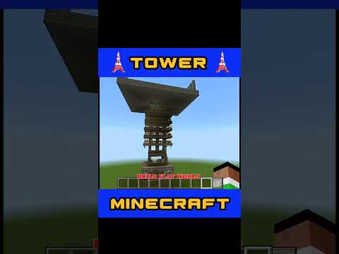 LokSol Gamerz Unveil Epic Tower Build ⚔️| Minecraft Shorts