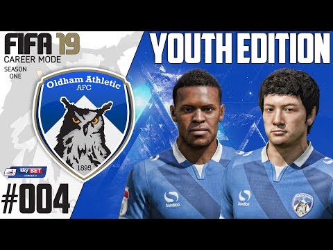 Fifa 19 Career Mode  - Youth Edition - Oldham Athletic - Season 1 EP 4