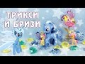 Обзор игрушки My Little Pony - Трикси и бризи 