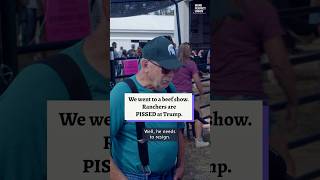 Ranchers confront Trump over 300,000-ton beef import flood at Michigan show