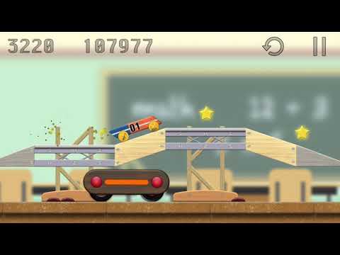 Eraser Racer - table top stunt ramps Video