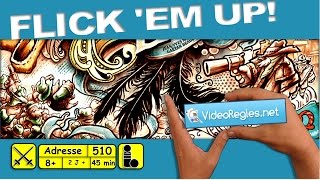 La vidéorègle du jeu " Flick'em Up! " par Yahndrev (#510)(+sub)