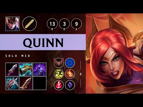 Quinn Mid vs Yone - EUW Grandmaster Patch 25.04