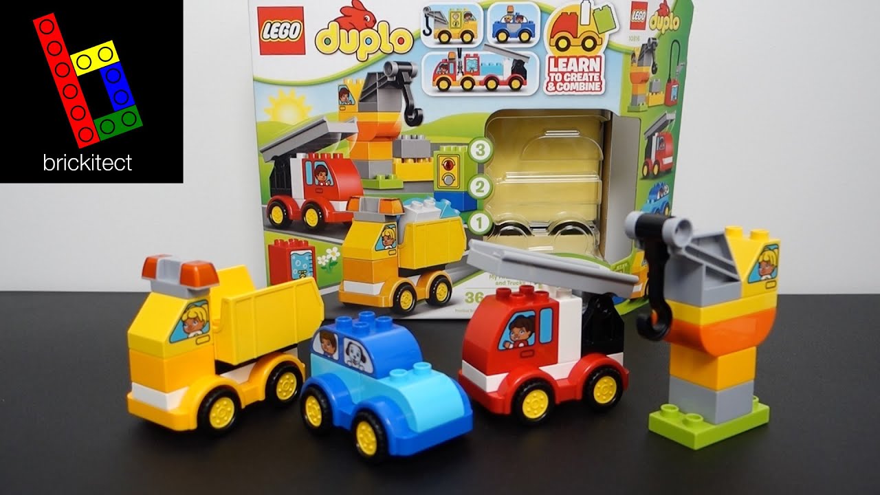 LEGO DUPLO My First Cars and Trucks 10816 Review | brickitect