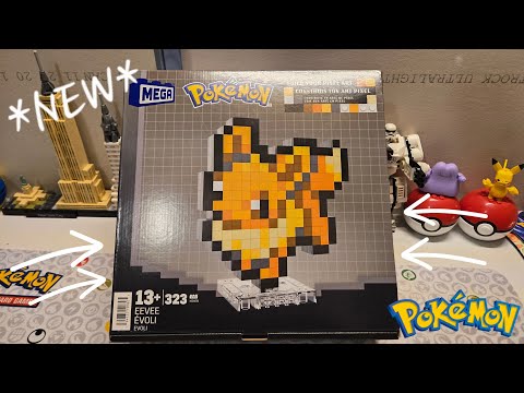 Mega Pokemon Eevee Pixel Art Build