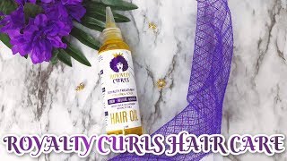 Introducing My Hair Care Line Royalty Curls! 👑💜
