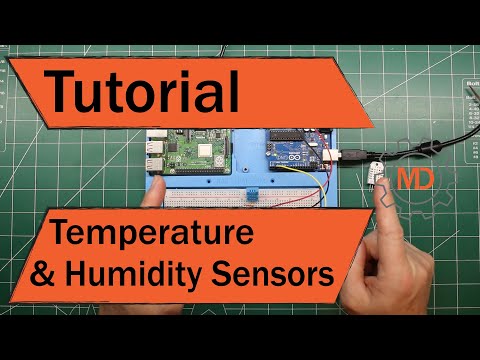 DHT11 and DHT22 Temp & Humidity Sensors on Raspberry PI and Arduino