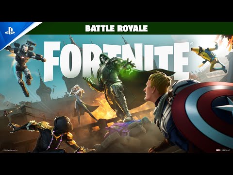 Ruft euer Team zusammen! Marvel x Fortnite Battle Royale Kapitel 5 – Saison 4: Absolut Doom ist jetzt da!