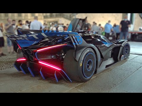 NEW Bugatti Bolide INSANE Cold Start Up Sounds & Loading Into Truck | 1850HP W16 with Straight Pipes