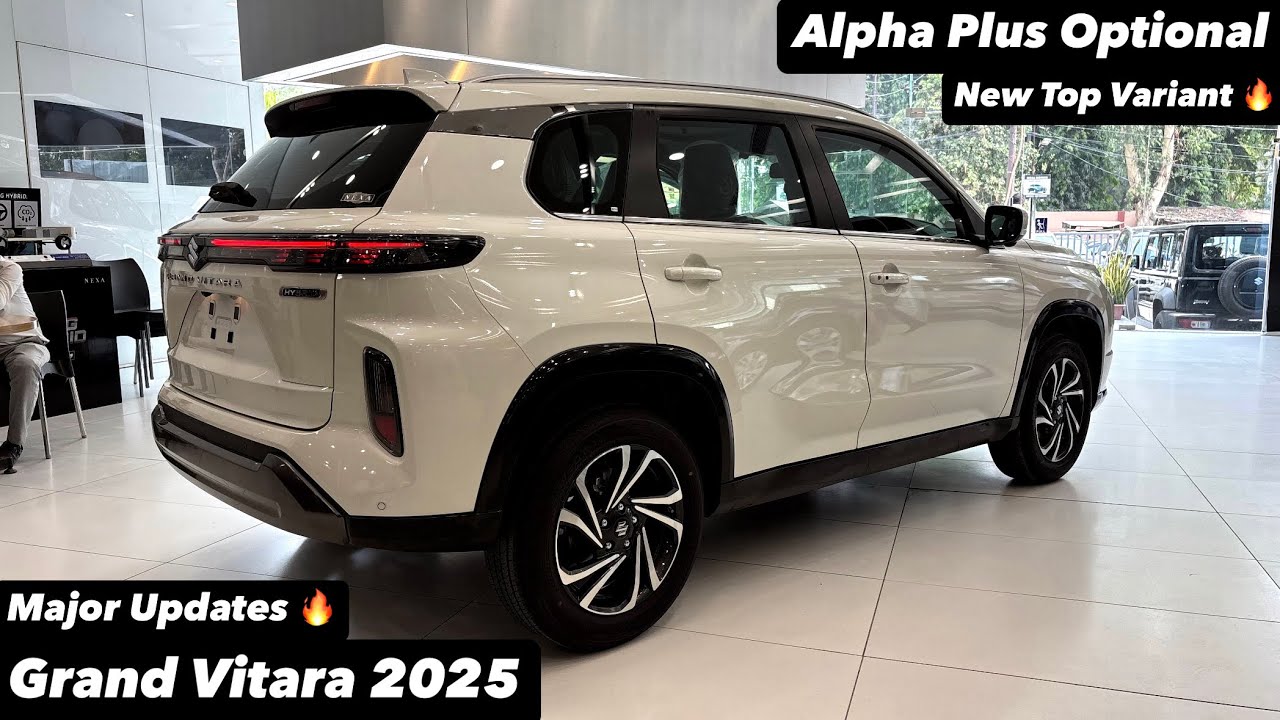 New Maruti Suzuki Grand Vitara Alpha Plus Optional 2025 | NEW TOP MODEL | Full Review