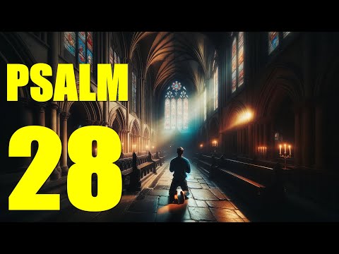 Psalm 28 Reading: Seeking Strength in Prayer (With words - KJV)