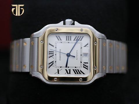 [Cập Nhật Mẫu] CARTIER SANTOS DE CARTIER W2SA0006.