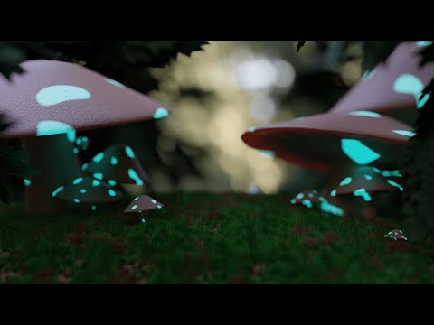 Mystical Forest in Blender 2.8 | Time-Lapse