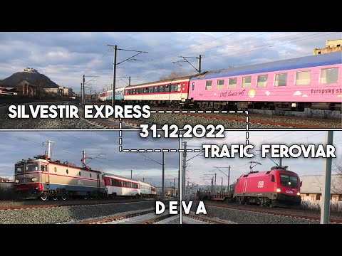 Trenul Revelionului 2023 "Silvestir Express" și trafic feroviar la Deva