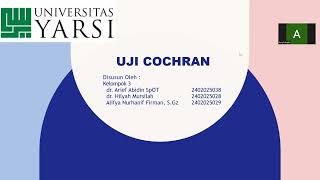 Thumbnail Uji Cochran dan Post Hoc McNemar