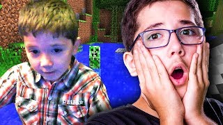 13 YEAR OLD JACOB REACTS TO OLD VIDEOS! | Minecraft with Jacob Funny Moments