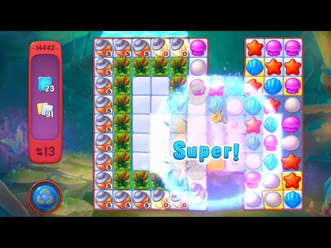 Fishdom 14442 Hard Level - NO 💣🧨💥