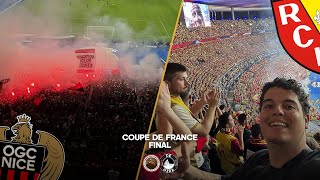 Acompanhei as 2 torcidas na final da Copa da França