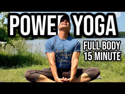 15 Min Power Yoga for Strength - Full Body Morning Yoga Workout