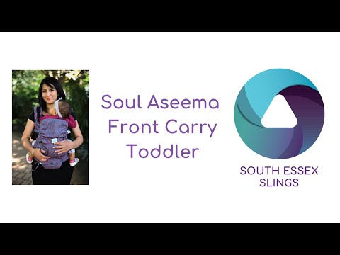Soul Aseema front carry toddler
