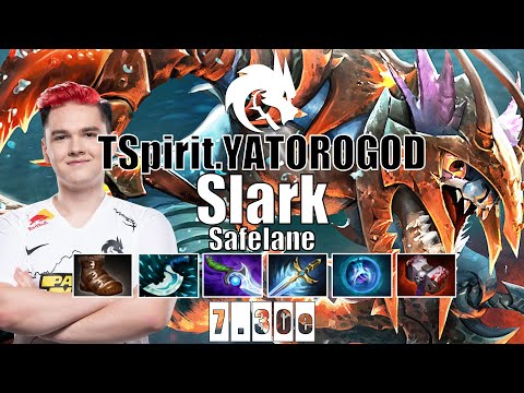 Slark Safelane | TSpirit.YATOROGOD | SUPER AGGRESSIVE SLARK 25 KILLS | 7.30e Gameplay Highlights