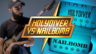 Video thumbnail for Bare Knuckle Nailbomb vs Holydiver Demo & Comparison w/ Solar Guitar | Bridge Pickup Shootout by Gabriel Moreira