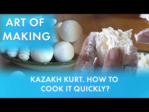 Kazakh Kurt. How to cook it quickly? Qazaq TV