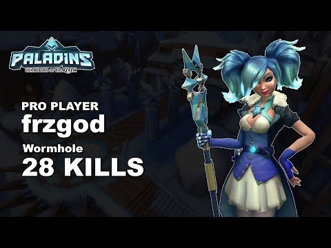 frzgod Evie 28 KILLS!! Paladins Pro (SSG) Ranked Gameplay 1440p High Quality Video