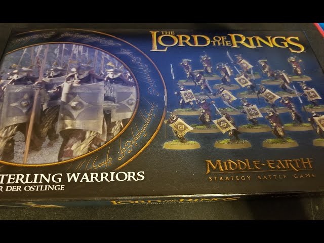 Vídeo relacionado con Games Workshop Warhammer Middle Earth - Easterling Warriors Negro 99121464018