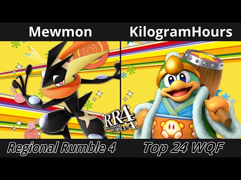 Regional Rumble 4 - Top 24 WQF - Mewmon (Greninja) vs KilogramHours (King Dedede)