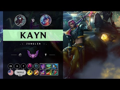 Kayn Jungle vs Nunu & Willump - NA Master Patch 14.9