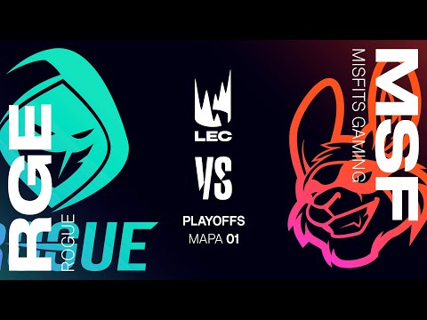 ROGUE VS MISFITS - BO5 - MAPA 1 - LEC - PRIMAVERA 2022 - LEAGUE OF LEGENDS - #LECPrimaveraPlayoffs