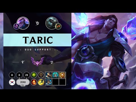 Taric Support vs Senna - KR Master Patch 14.9