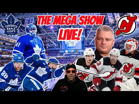NJ Devils vs. Toronto Maple Leafs MEGA SHOW LIVE! 10/21/25 | 5 IN A ROW!