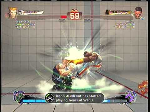 SSFIVAE: Guile (ACE E I RI N) vs. Dudley (HJMxp)  SD