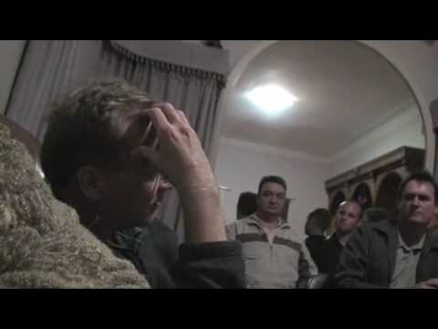 John Wheeler @ 'Sailor' Bob Adamson meeting. He is meeting Bob again September  2010