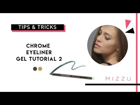 MIZZU Chrome Eyeliner Gel Tutorial 2