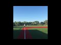 Outfield throws to cutoff 