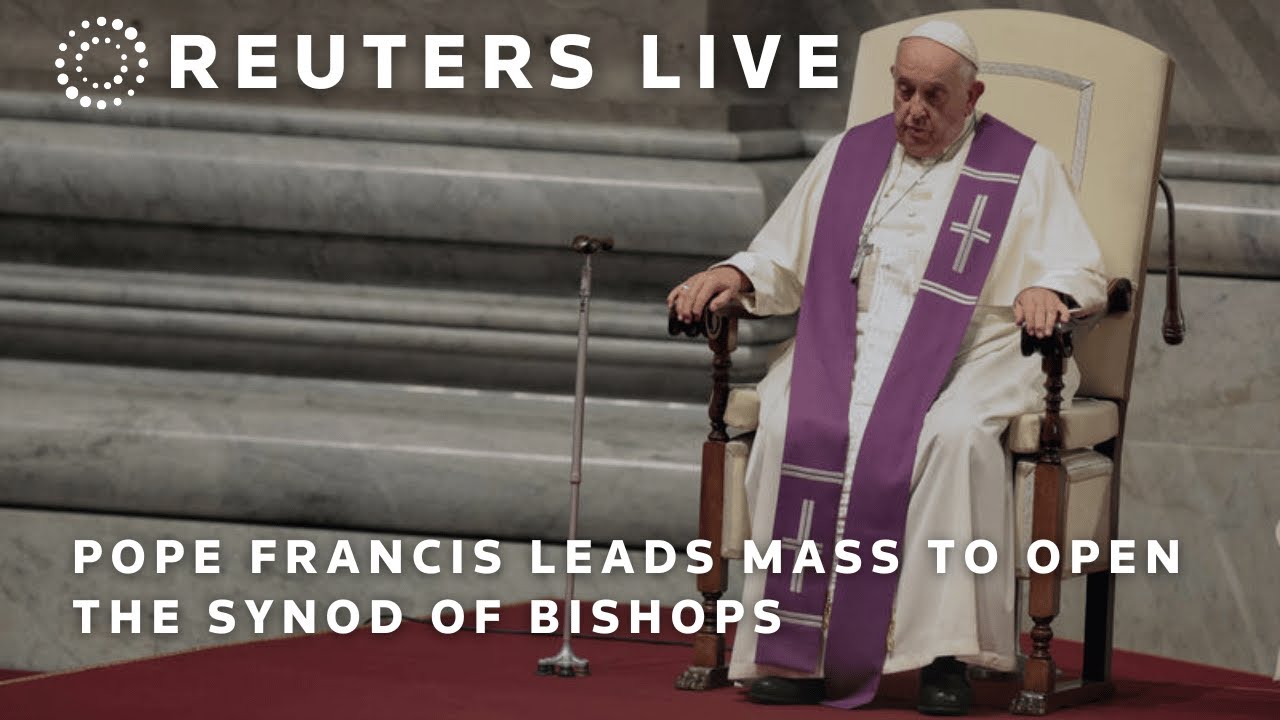 LIVE: Pope Francis leads mass to open the synod of bishops | REUTERS