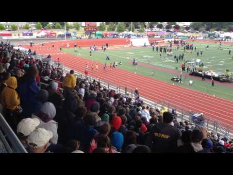 2016 WIAA STATE TRACK 3A - BOYS 100m FINALS